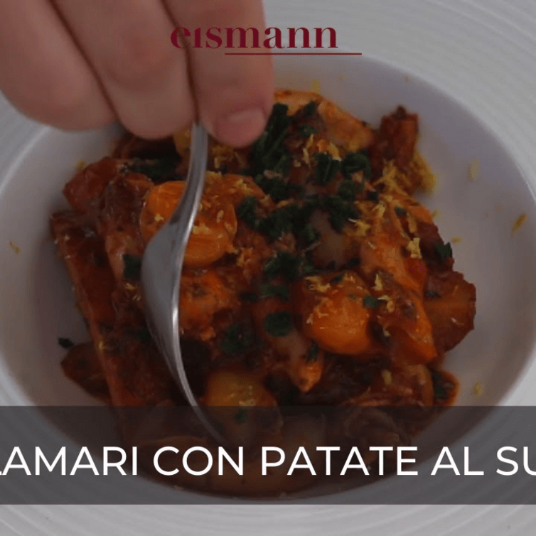 Ricetta eismann: Calamari con patate al sugo