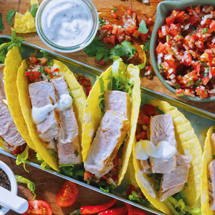 tacos di tonno
