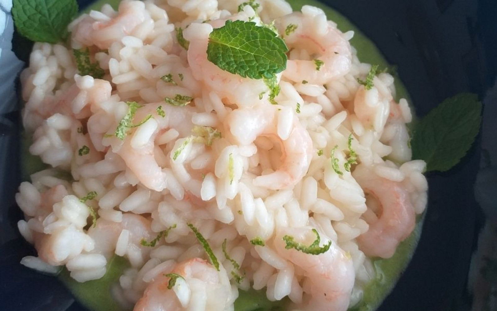 Risotto gamberetti e lime