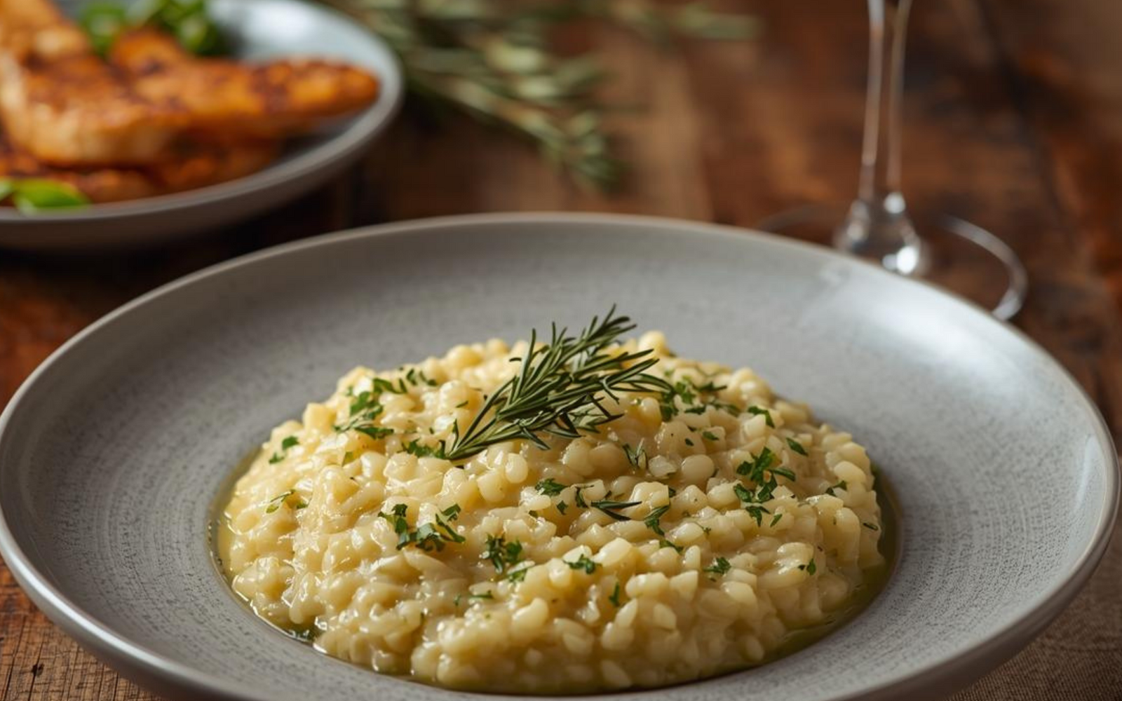 Risotto al cavolfiore e rosmarino