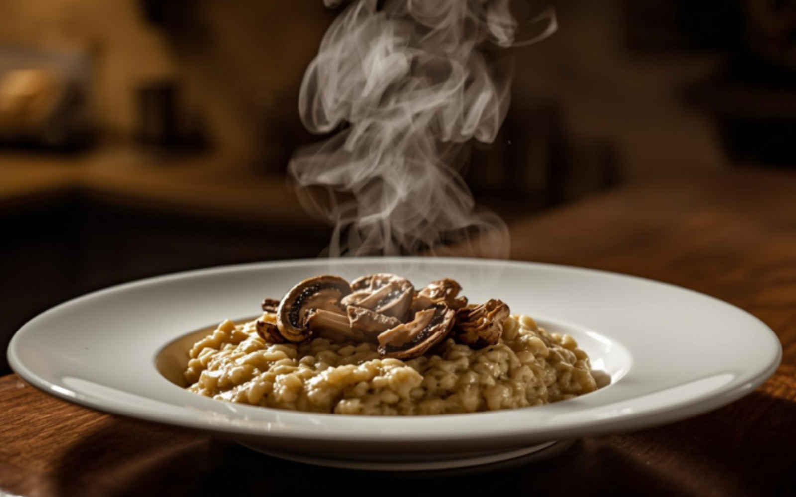 Risotto ai funghi porcini, cremoso e profumato