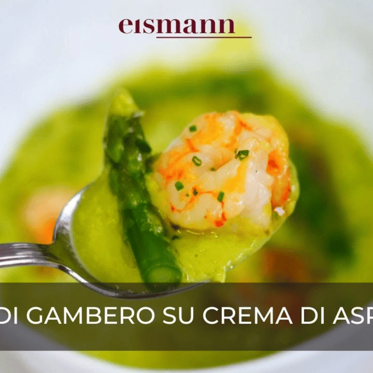 Ricette di Pasqua: Code di gambero su crema di asparagi