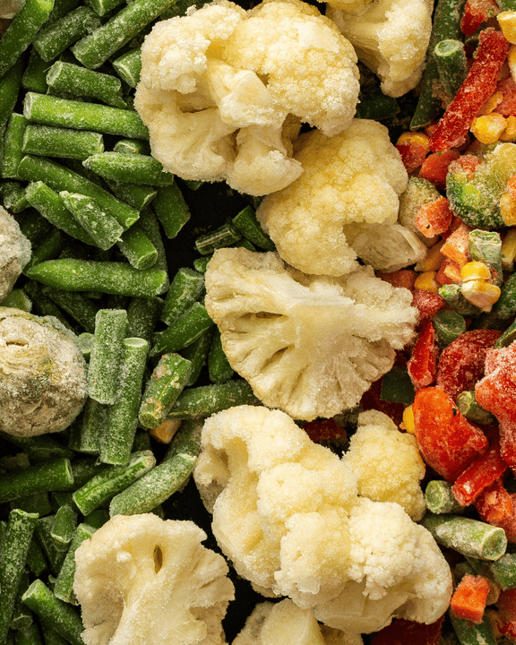 primavera a tavola verdure surgelate