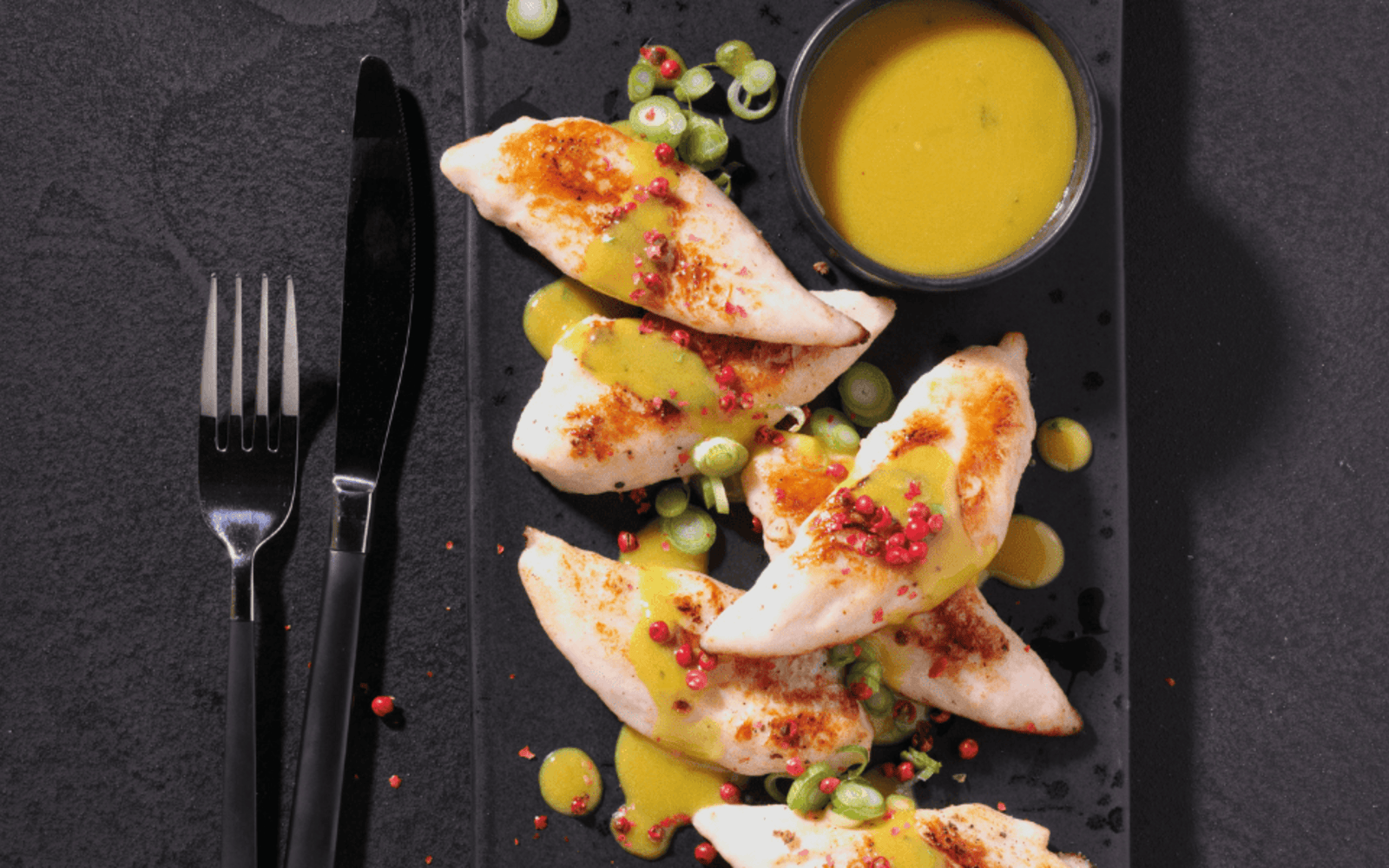 Pollo in salsa di fichi