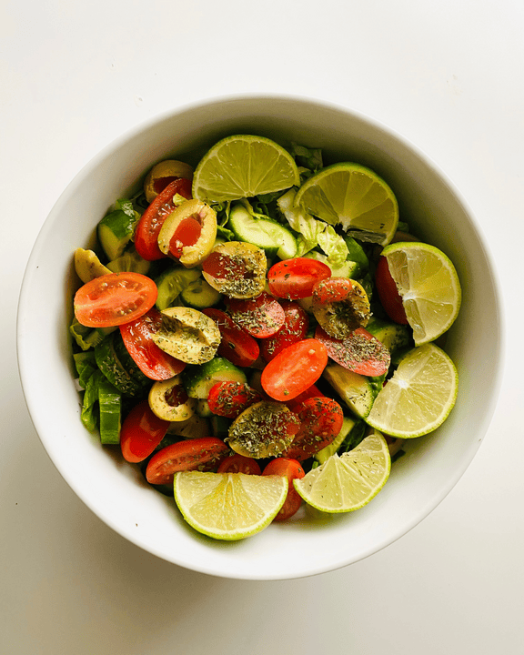 bowl di verdure estive