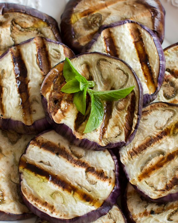 piatto di melanzane