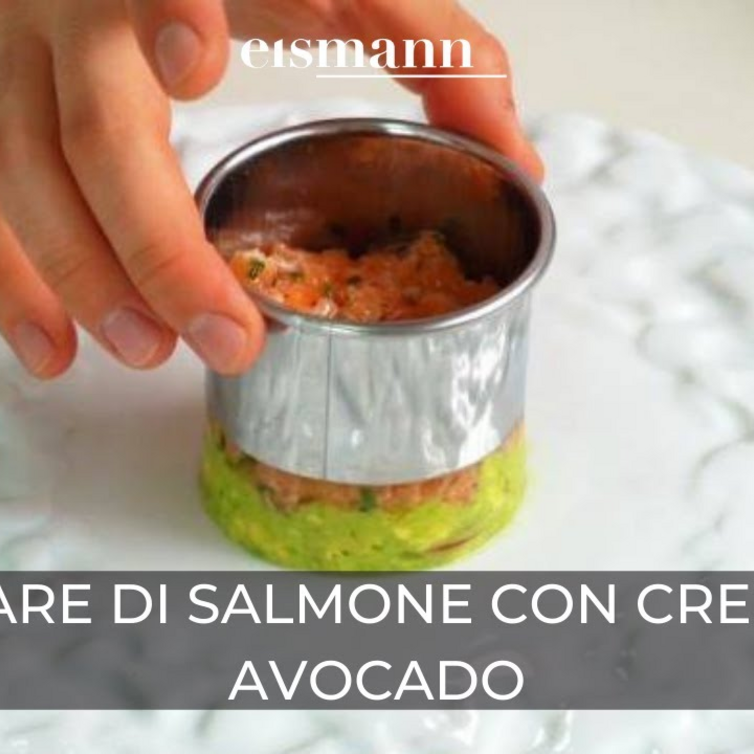 Ricetta eismann: Tartare di salmone con crema di avocado