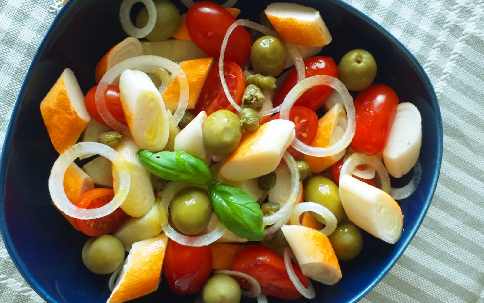 Patate, pomodori, olive e… Gran Gusto