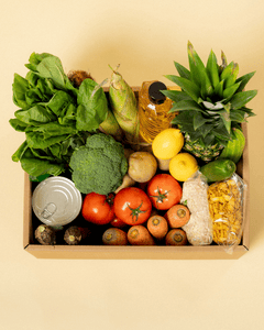 verdure di stagione in una busta