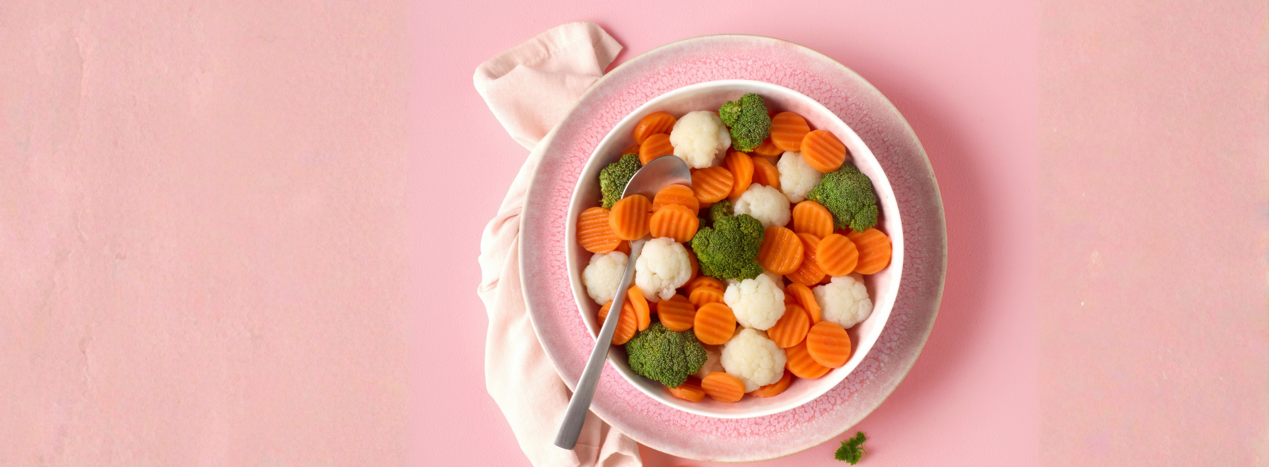 Piatto di verdure primavera